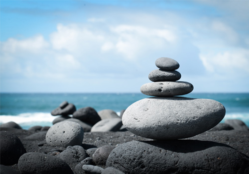 stones piled on top of each other