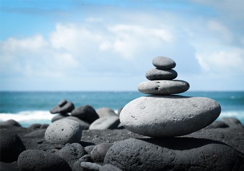 stones piled on top of each other